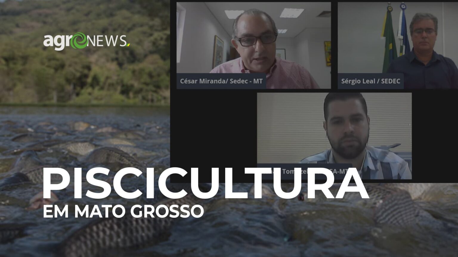 Live: Potencial da piscicultura no Estado de Mato Grosso