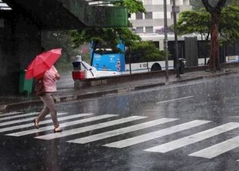 Semana será de chuva e temperaturas baixas no estado de São Paulo