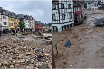 Parece até bombardeio, mas chuva já deixou mais de 100 mortos na Alemanha