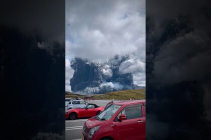 Vídeo: Vulcão Monte Aso entra em erupção no Japão, fumaça sobe mais de 3Km de altura