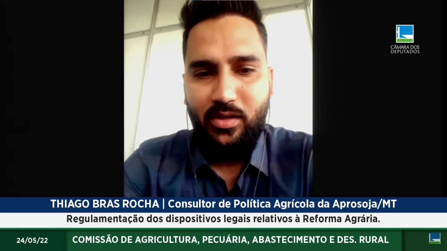 Ao Vivo Comissao Debate Regulamentacao De Dispositivos Legais Da Reforma Agraria