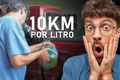 Carro movido a óleo de fritura faz 10km por litro