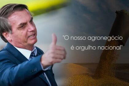 "O nosso agronegócio é orgulho nacional" diz presidente sobre a Safra 2022/23 ultrapassar 300 milhões de toneladas