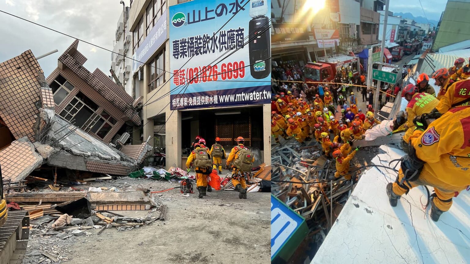 Zona rural de Taiwan é atingida por terremoto magnitude 7.2 e Japão entra em alerta tsunami