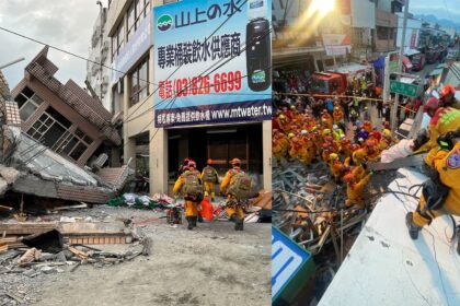 Zona rural de Taiwan é atingida por terremoto magnitude 7.2 e Japão entra em alerta tsunami