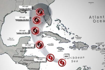 Tropical Storm Ian deixa Flórida em estado de emergência