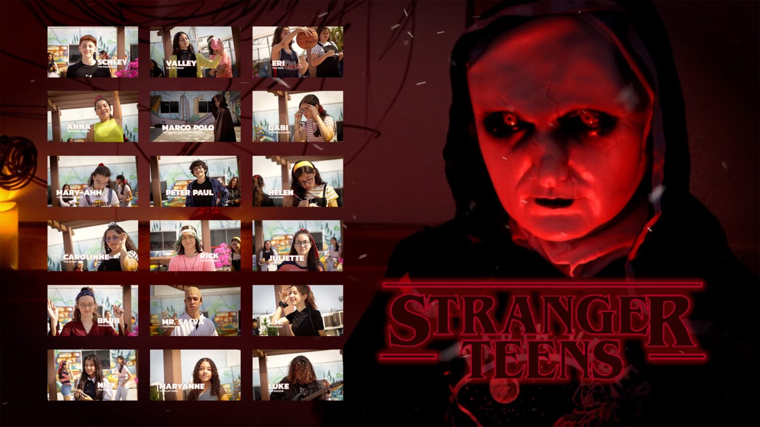 Alunos de escola bilíngue em Cuiabá produzem paródia da série "Stranger Things", e o resultado é surpreendente