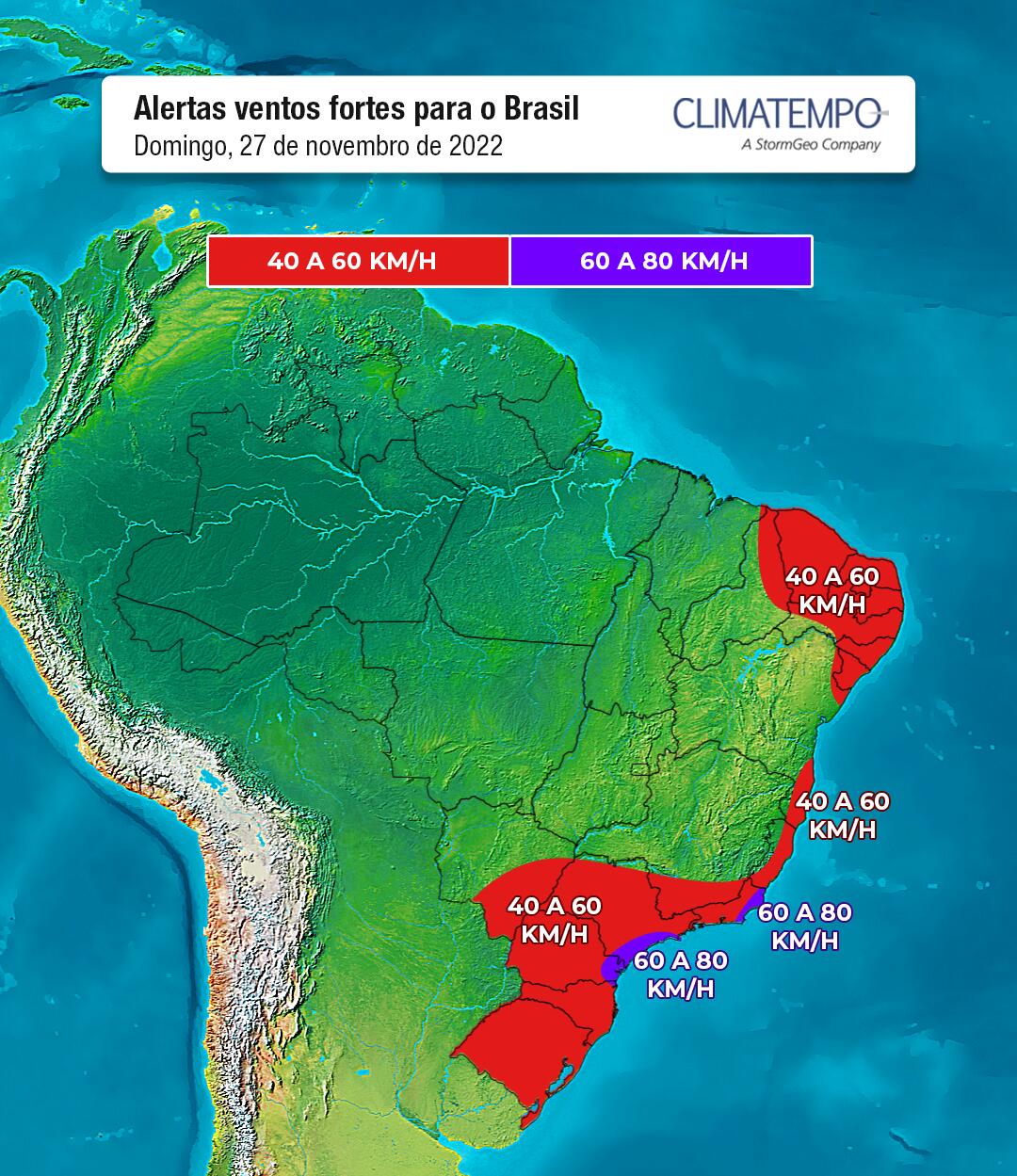 CLIMATEMPO 26 de novembro 2022, veja a previsão do tempo