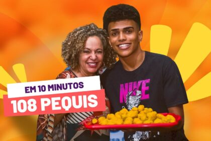 Jovem roe mais de 100 caroços de pequi em apenas 10 minutos no Tocantins