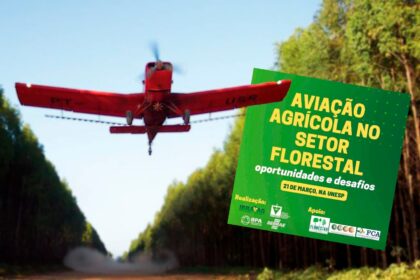 Aviação agrícola na proteção de florestas é tema de seminário gratuito