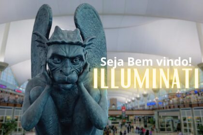 Gárgula falante instalada no Aeroporto de Denver afirma “Bem-vindo à sede dos Illuminati”