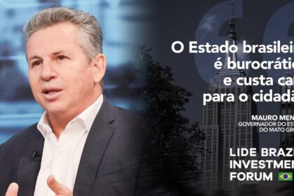 Em Nova York, Governador de MT afirma "O Estado brasileiro é burocrático e custa caro"