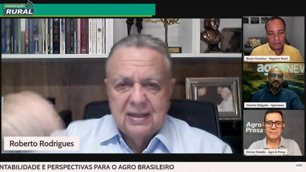 Roberto Rodrigues afirma que é preciso acabar com a fome para que haja paz no mundo