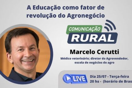 Podcast "A Educação como fator de revolução no Agro", com Marcelo Cerutti