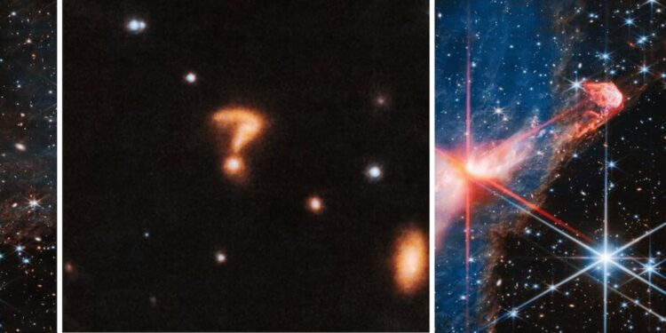Uma interrogação no Espaço? Será que o universo também tem dúvidas?