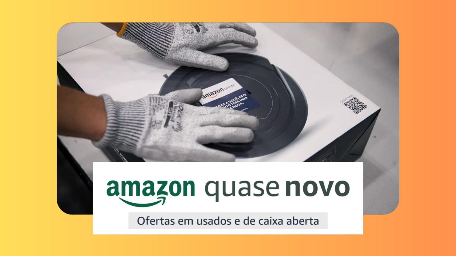 "Amazon Quase Novo" é lançado com descontos impressionantes