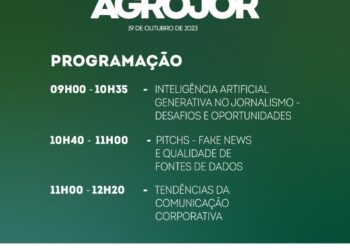 1º Diálogos Agrojor tem amplo apoio da imprensa especializada no agro