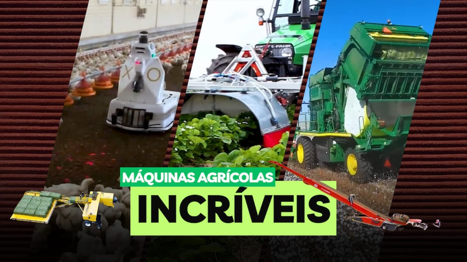 Máquinas agrícolas modernas que estão revolucionando o campo