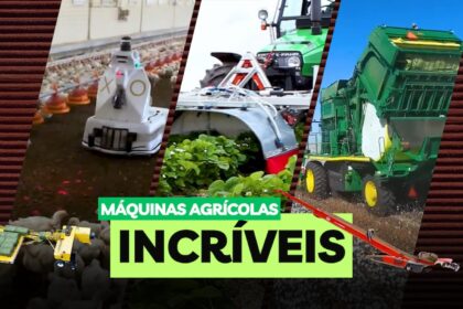 Máquinas agrícolas modernas que estão revolucionando o campo