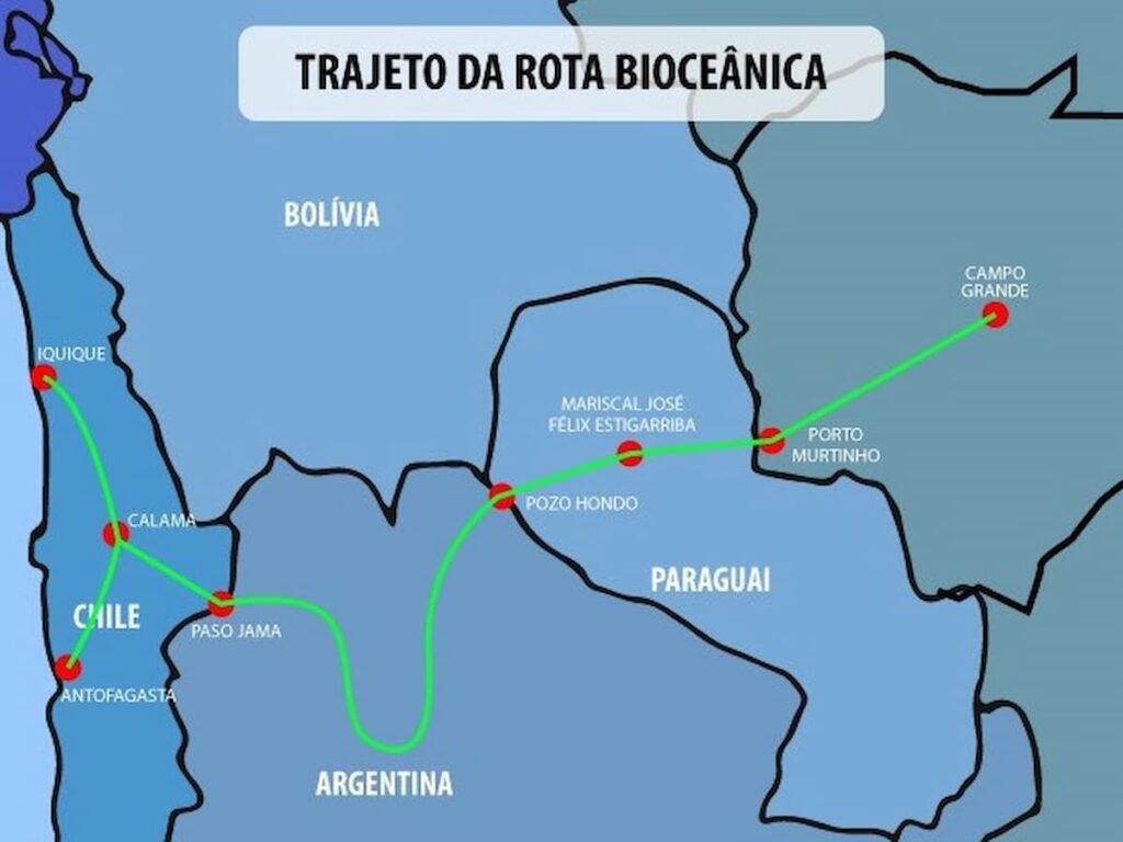 Rota Bioceânica: Nova ponte Brasil-Paraguai já avançou 35%