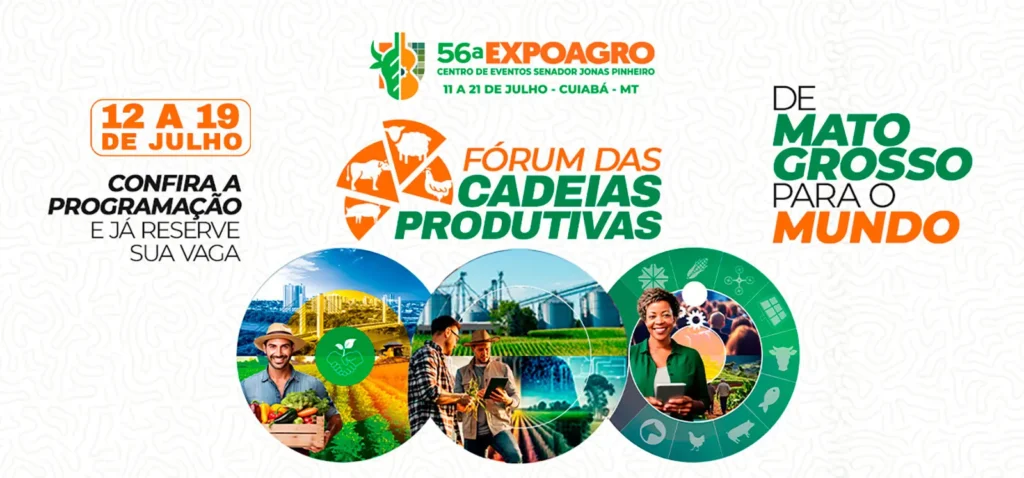 Expoagro 2024: Fórum das Cadeias Produtivas, o agro do futuro começa aqui!