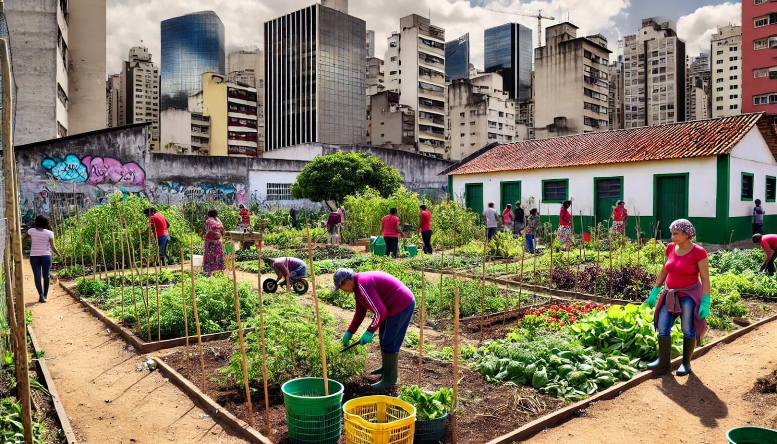 Nova Lei incentiva agricultura urbana para produção de alimentos nas cidades