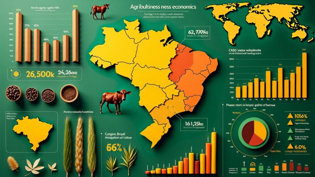 A grandeza do agronegócio brasileiro