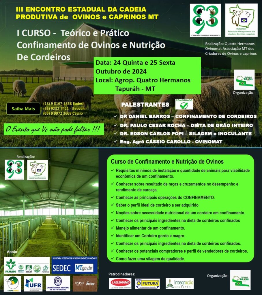 Iii Encontro Estadual Da Cadeia Produtiva De Ovinos E Caprinos