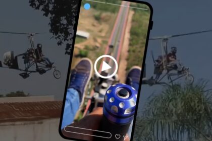Homem viraliza ao voar com GIROCÓPTERO CASEIRO - Inovação ou Loucura?